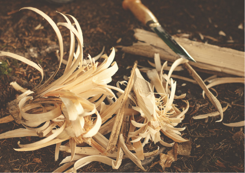 Une benne bois à Martigues